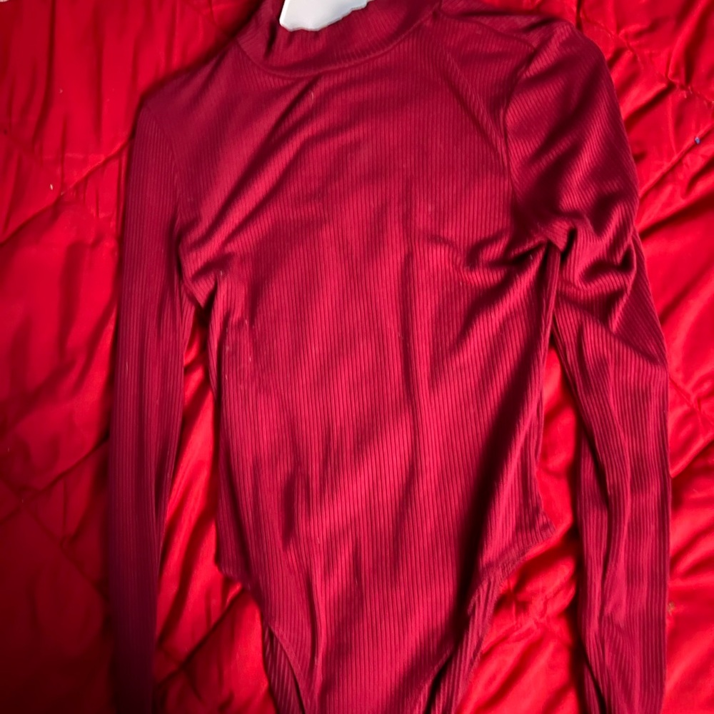 red body suit